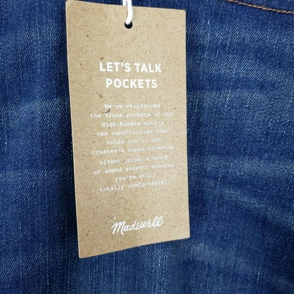 Madewell Women's Skinny Jeans - Dark Blue - Picture 8 of 8